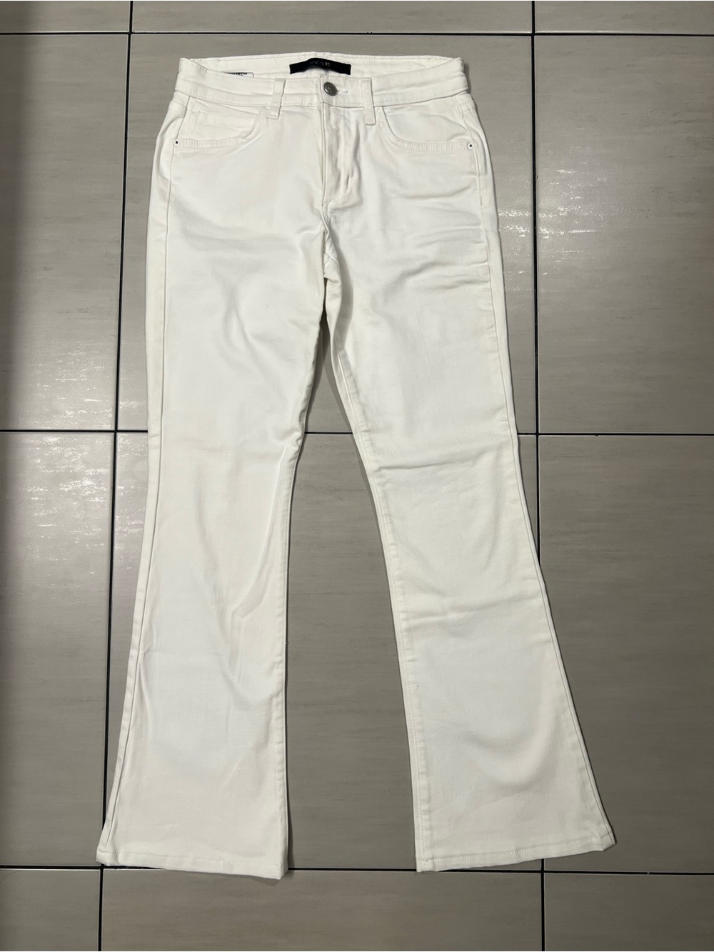Joe's Jeans Skinny Bootcut White Jeans Size 27